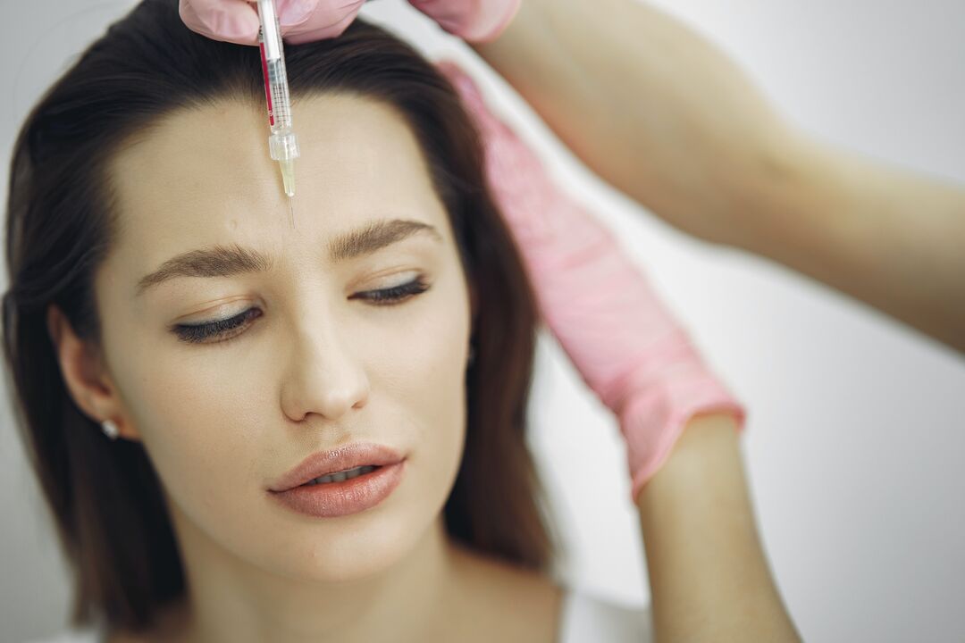 Botox injections for rejuvenation